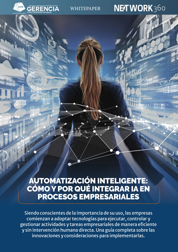 Copertina del whitepaper: Automatización Inteligente: Cómo y por qué integrar IA en procesos empresariales