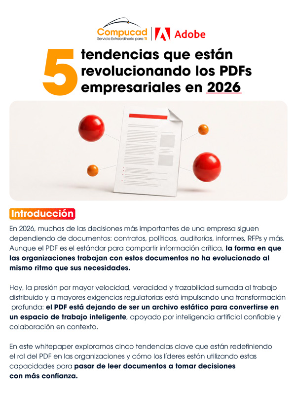 Copertina del whitepaper: La muerte del archivo estático: claves para evolucionar los PDF críticos de negocio
